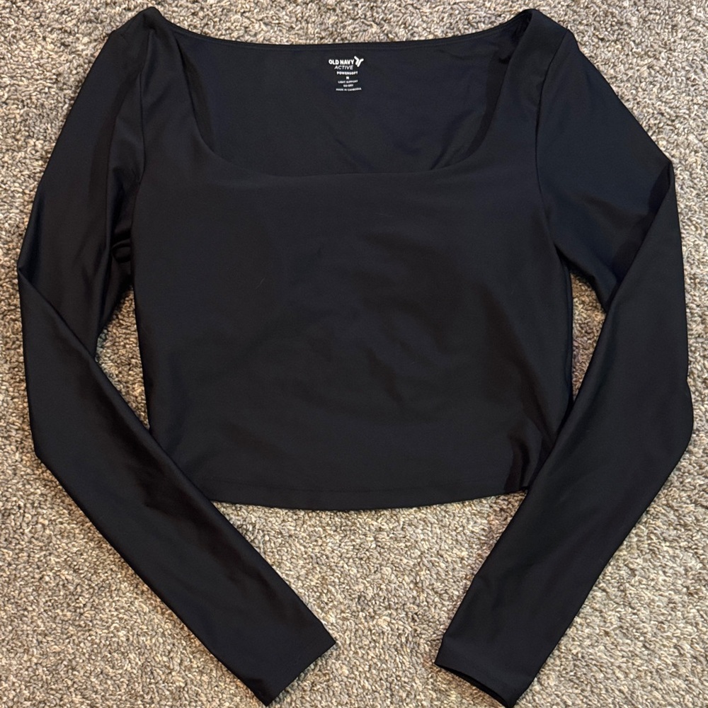 Old Navy Black Active Powersoft LS